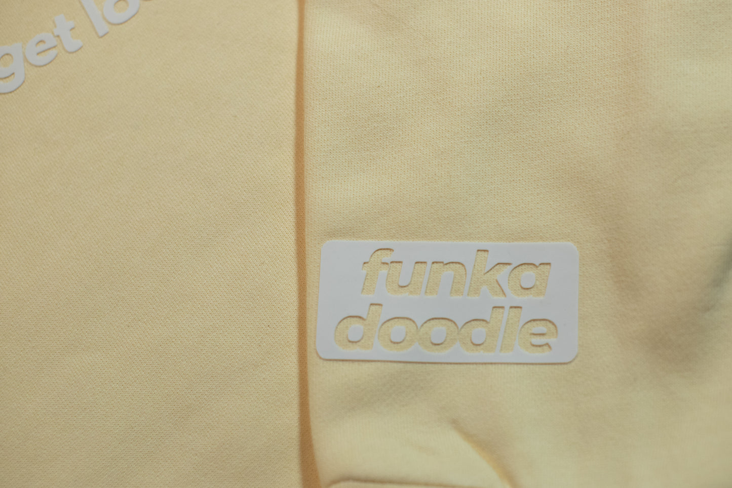 Get funky, get loose... Hoodie - Cream