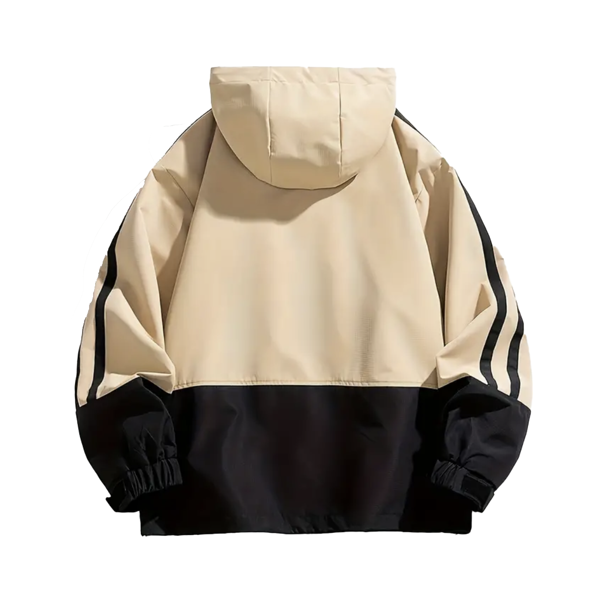 Black/Brown Water Resistant Jacket