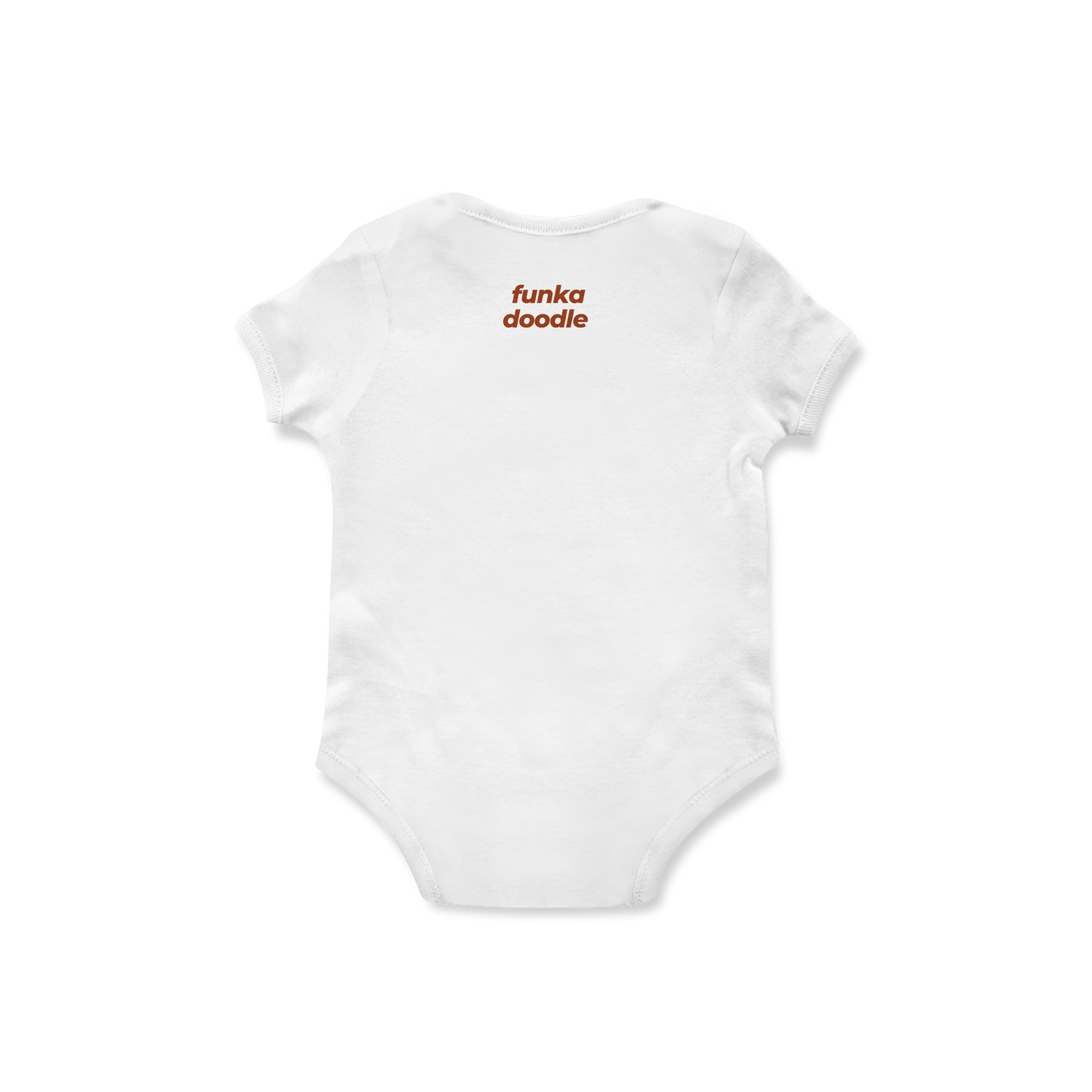 My Mom Pops Baby onesie - White