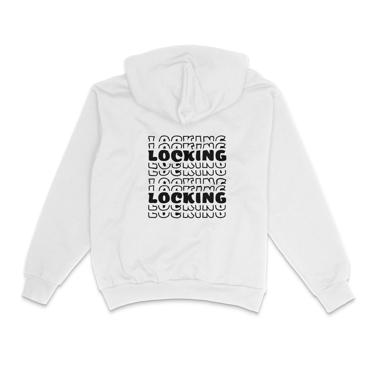 LZB Locking Hoodie  - white