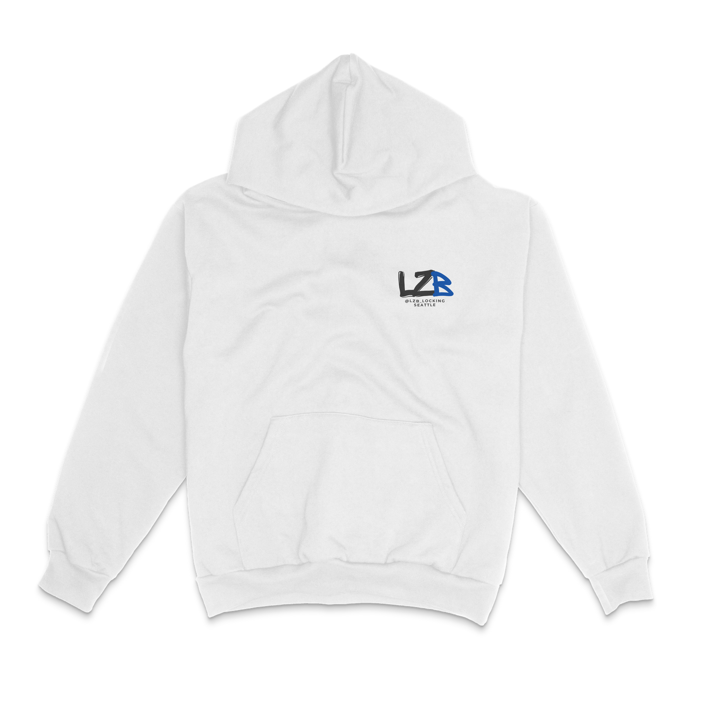 LZB Locking Hoodie  - white