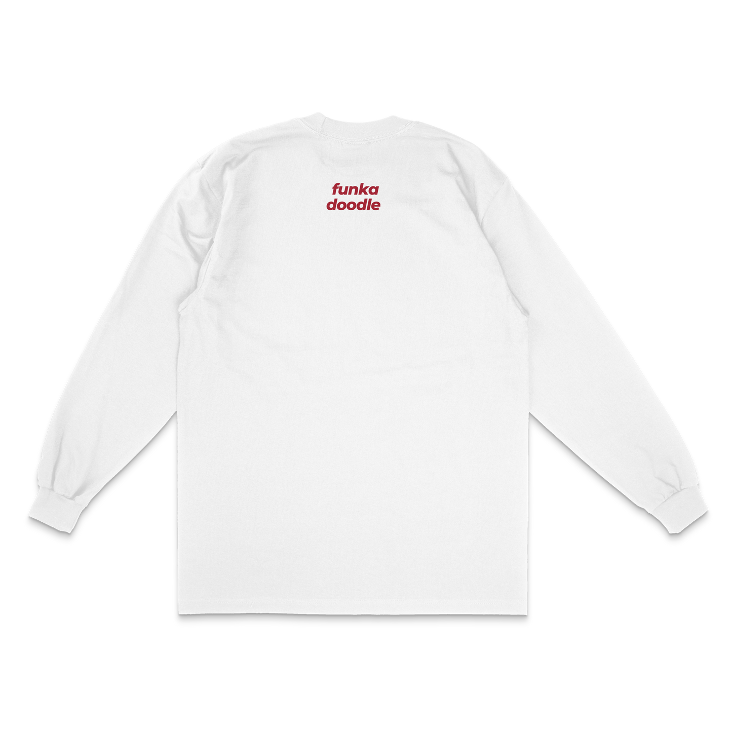 Popping to the Beat Long Sleeves T - White